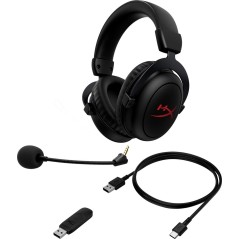 HyperX Cloud II Wireless Headset Black - Premium Comfort & Immersive Sound Experience